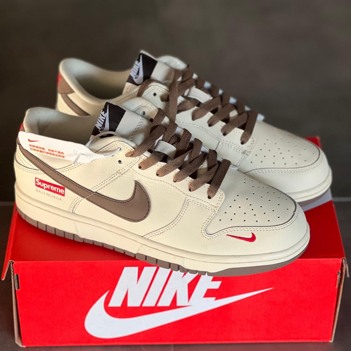 Nike Dunk X Supreme Hombre Cultura Sneaker