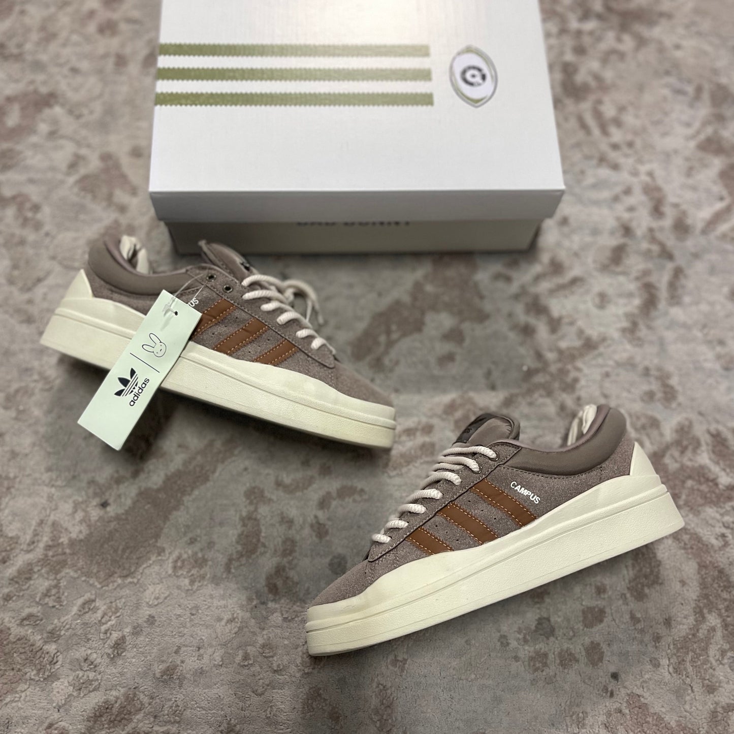 Adidas Campus Bad Bunny Beige | Hombre