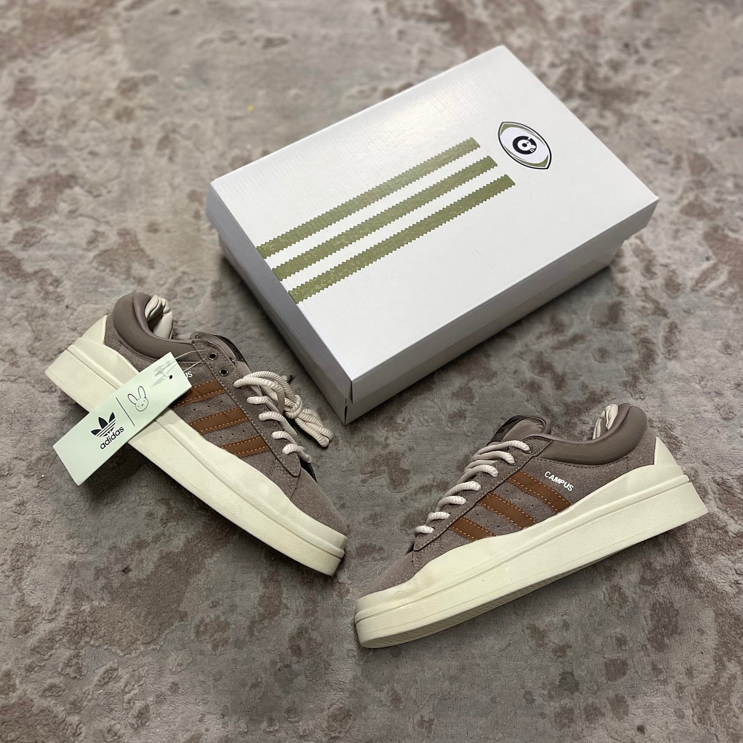 Adidas Campus Bad Bunny Beige | Hombre