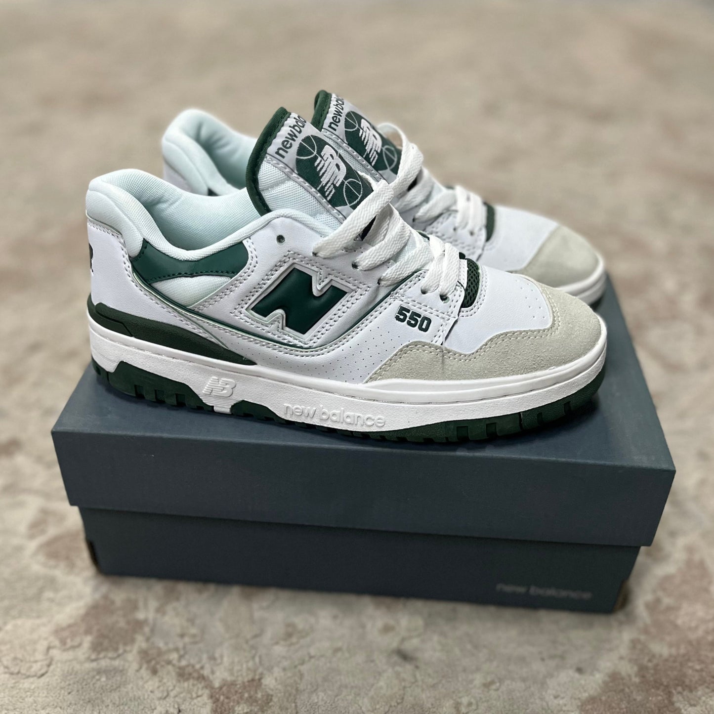 New Balance 550 Verde | Hombre y Dama