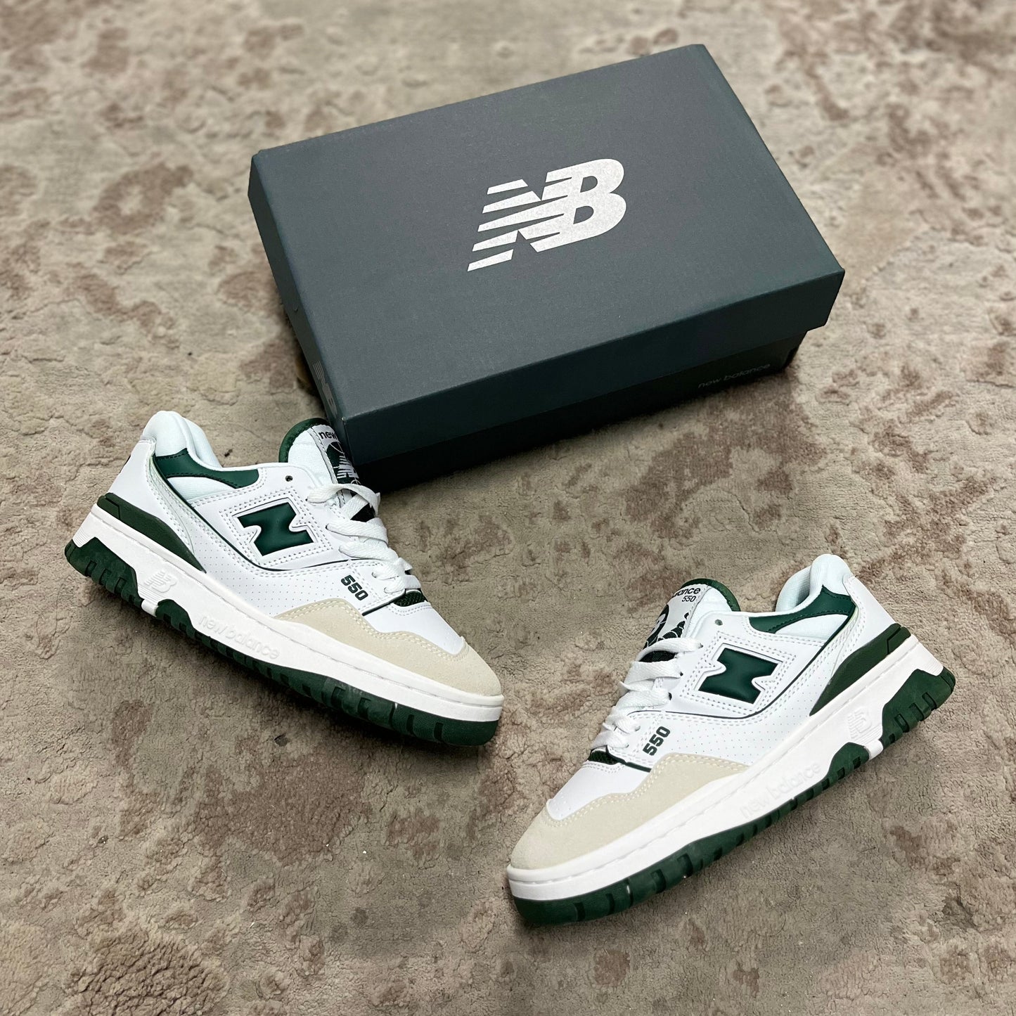 New Balance 550 Verde | Hombre y Dama