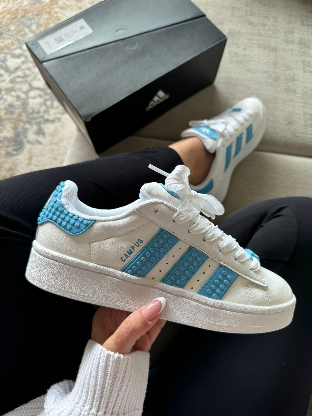 Adidas Campus Lego Azul | Dama