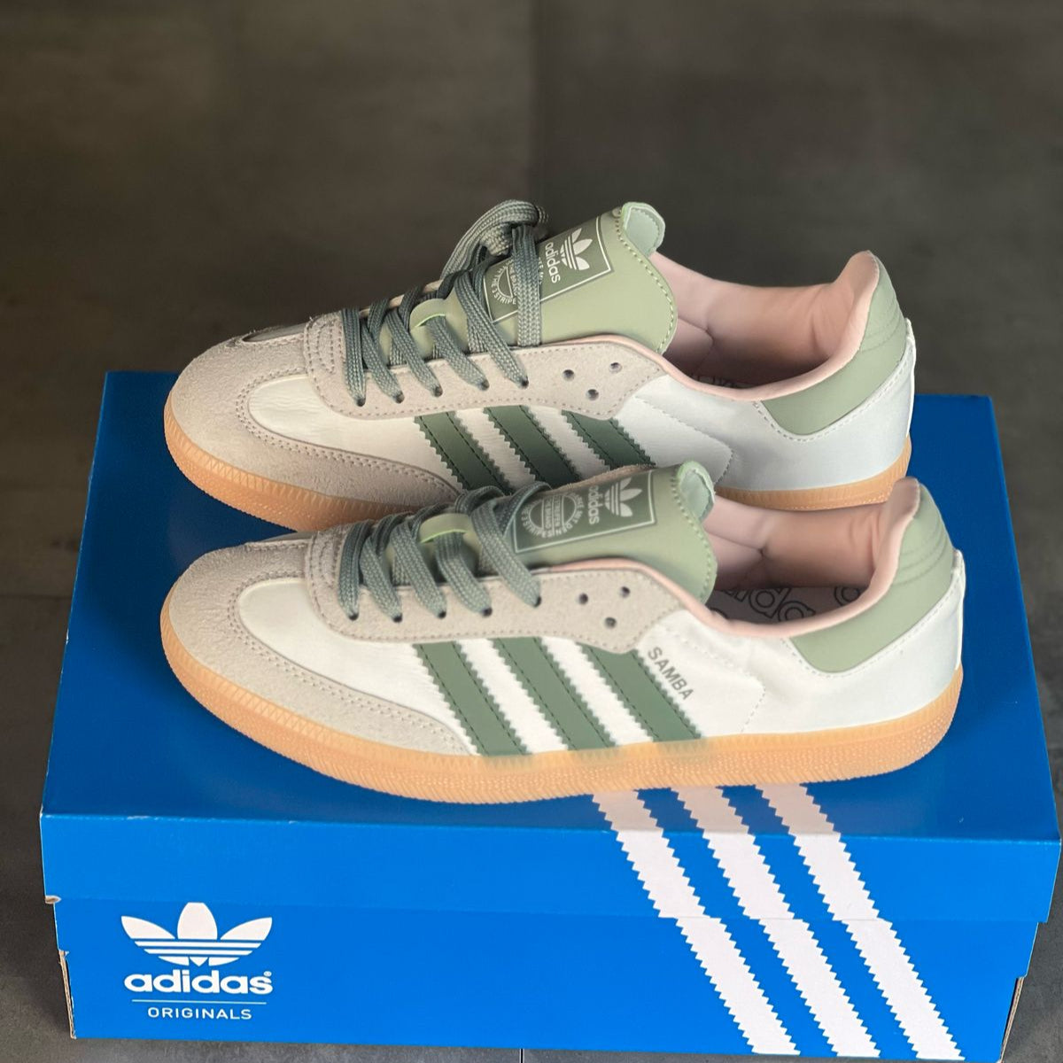 Adidas Samba Verde Oliva | Dama