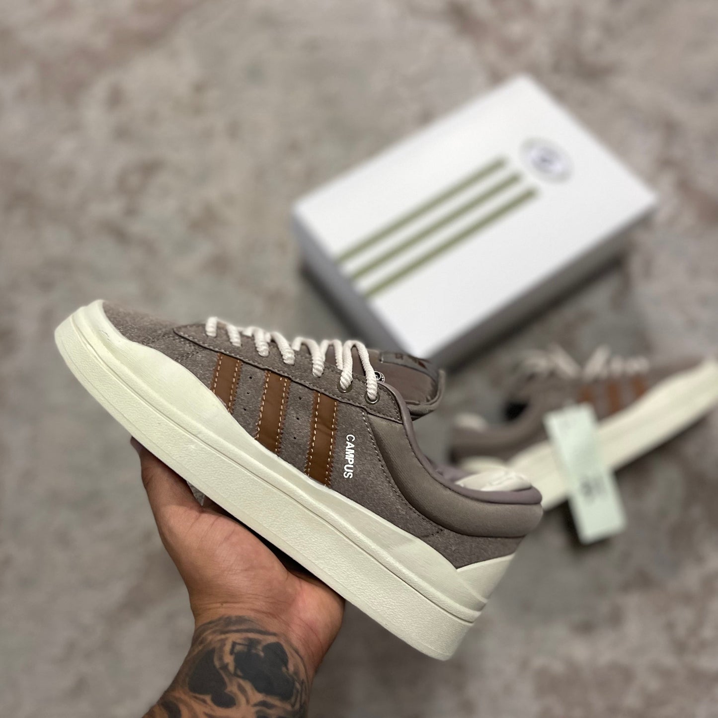 Adidas Campus Bad Bunny Beige | Hombre