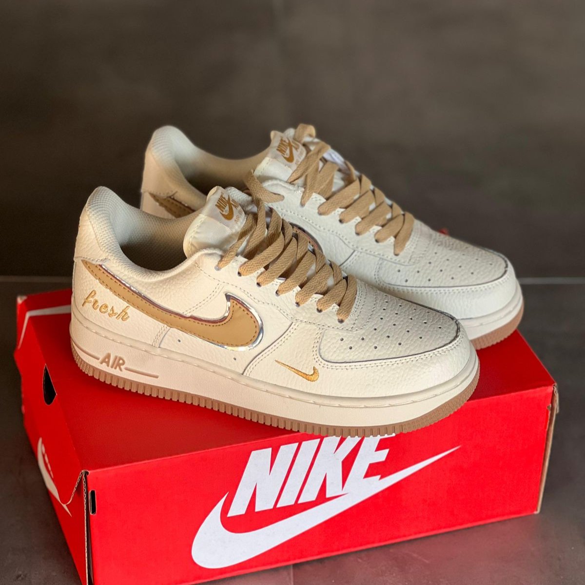 Nike Air Force 1 Fresh Beige | Hombre y Dama